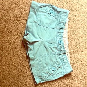 Aeropostale 100% cotton light blue shorts